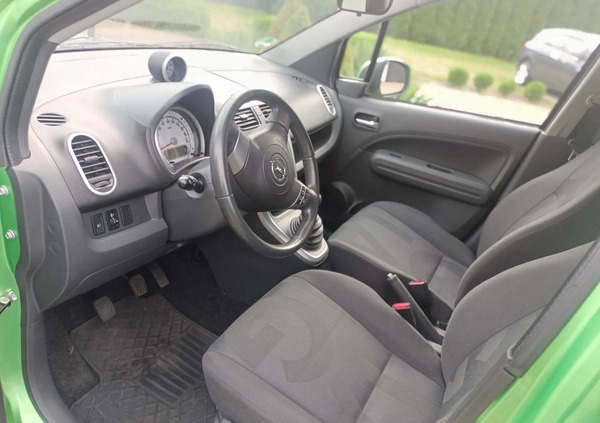 Opel Agila cena 12900 przebieg: 149000, rok produkcji 2008 z Trzcińsko-Zdrój małe 277